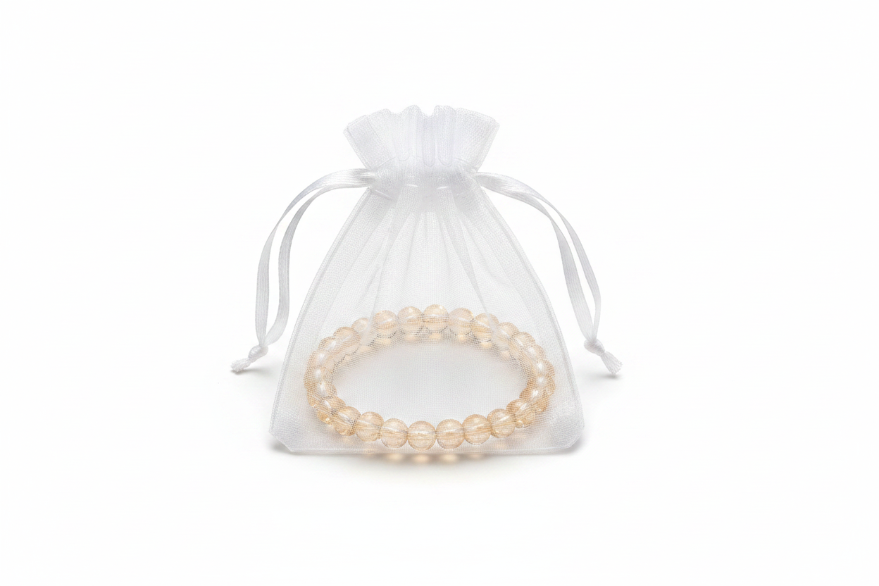 Bracelet in organza gift bag