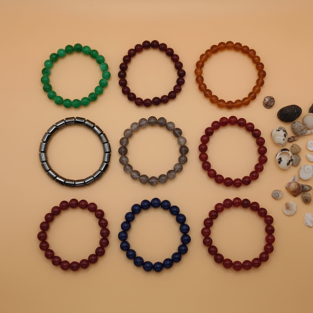 Beaded Bracelet Pack 3x3 grid display