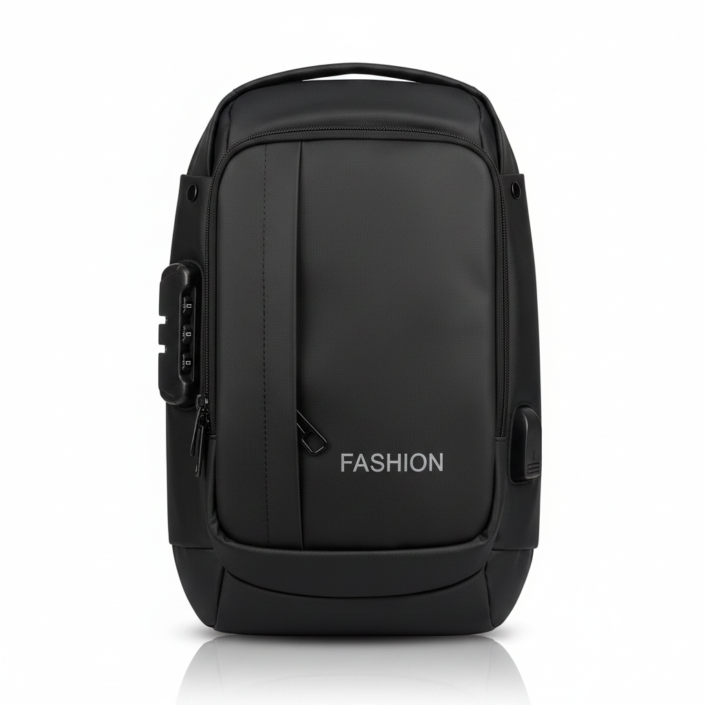 FASHION Anti-Theft Backpack - Black