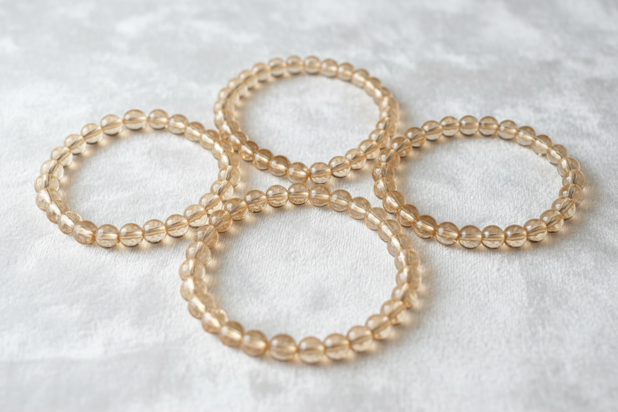 Pack of 5 bracelets fan arrangement